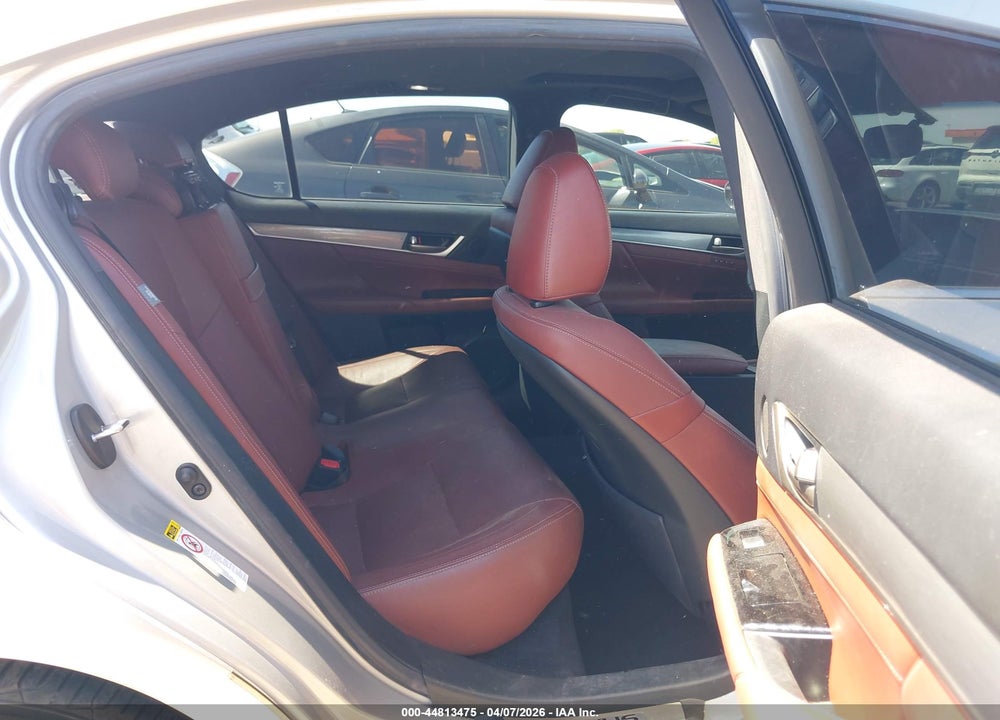 2013 LEXUS GS 350 VIN: JTHBE1BLXD5020903
