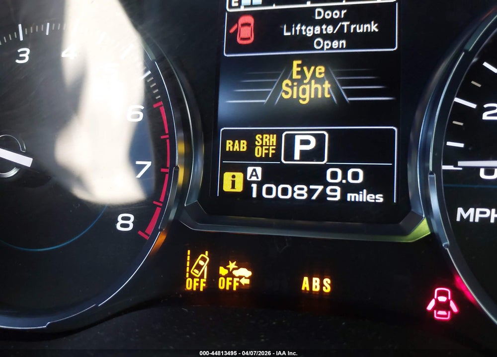 2017 SUBARU FORESTER 2.5I TOURING VIN: JF2SJAWC1HH564803