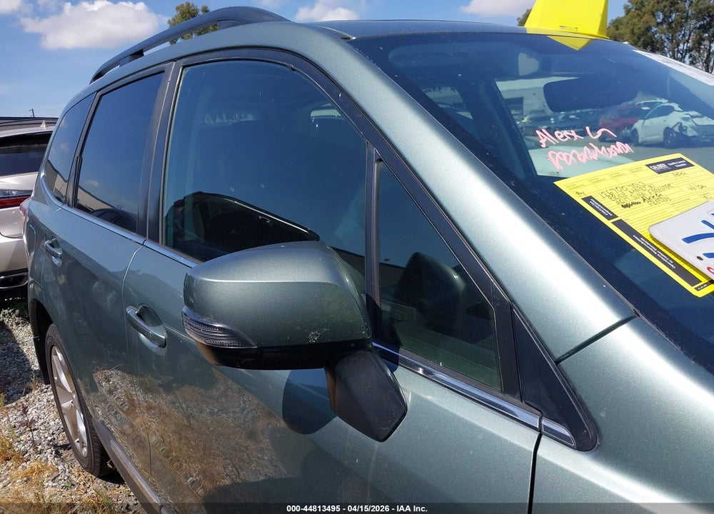 2017 SUBARU FORESTER 2.5I TOURING VIN: JF2SJAWC1HH564803