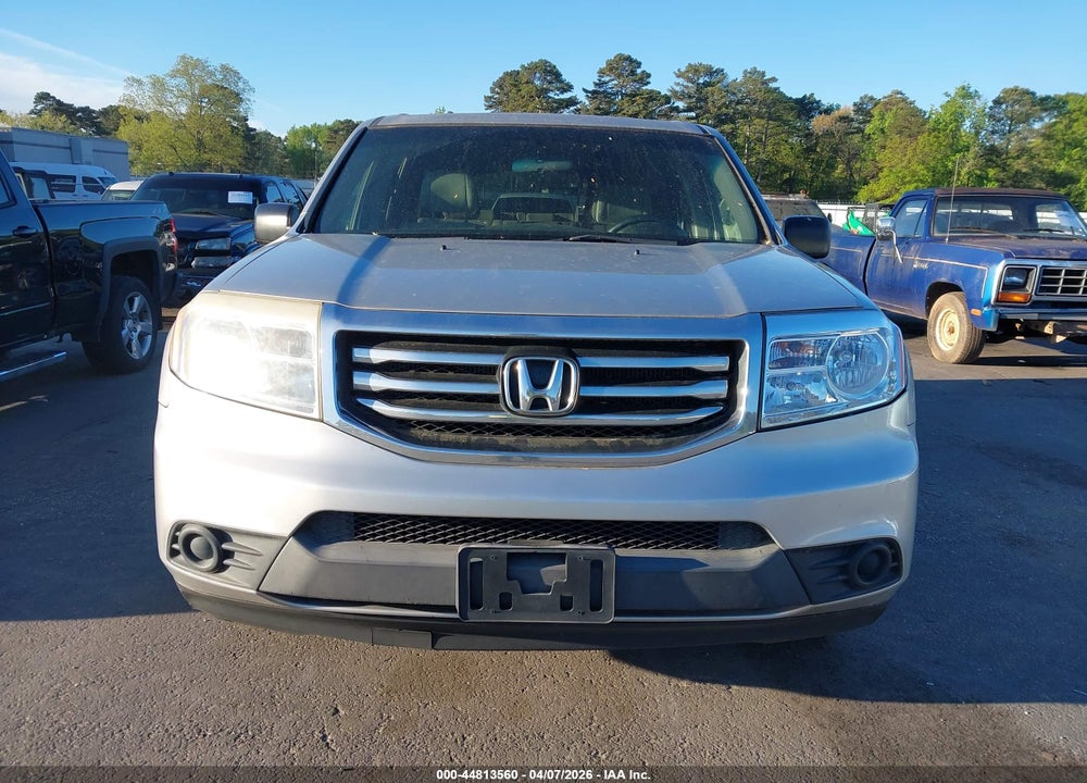 2012 HONDA PILOT LX VIN: 5FNYF4H24CB060092