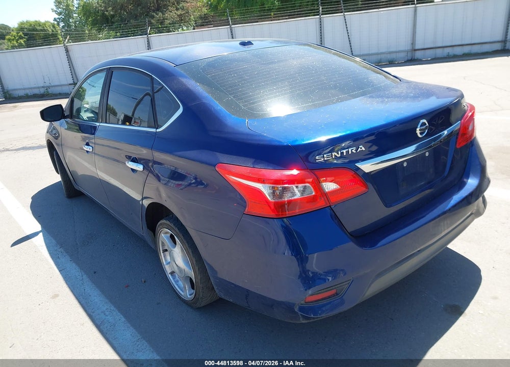 2017 NISSAN SENTRA SV VIN: 3N1AB7AP1HY269955