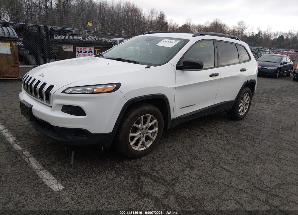 2017 JEEP CHEROKEE SPORT VIN: 1C4PJMAB9HW545724
