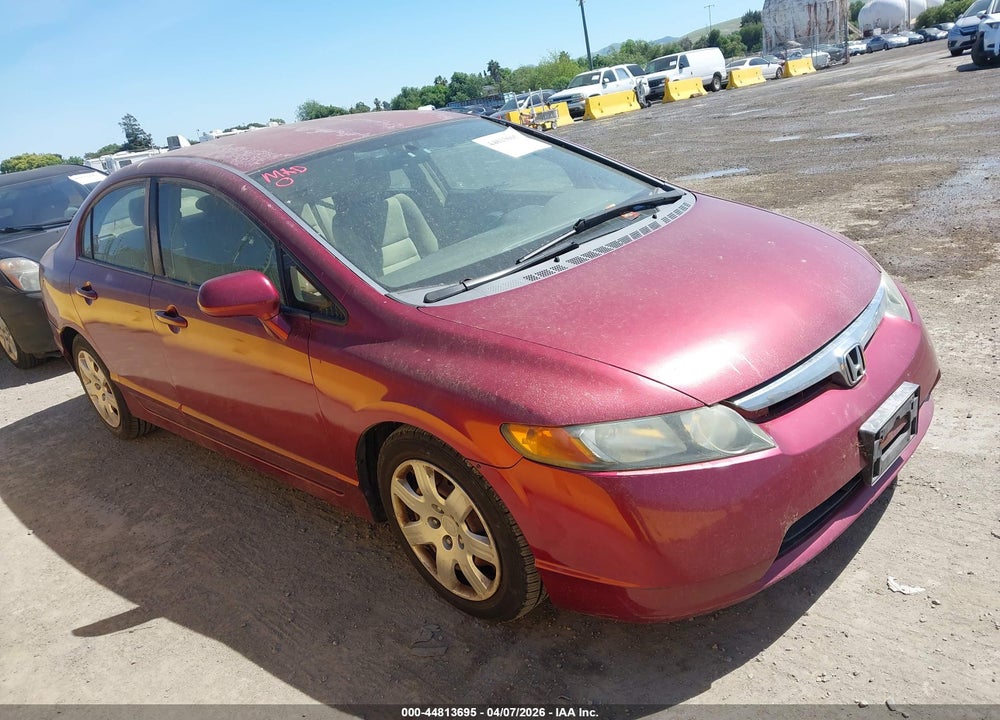 2007 HONDA CIVIC LX VIN: 2HGFA16567H513857