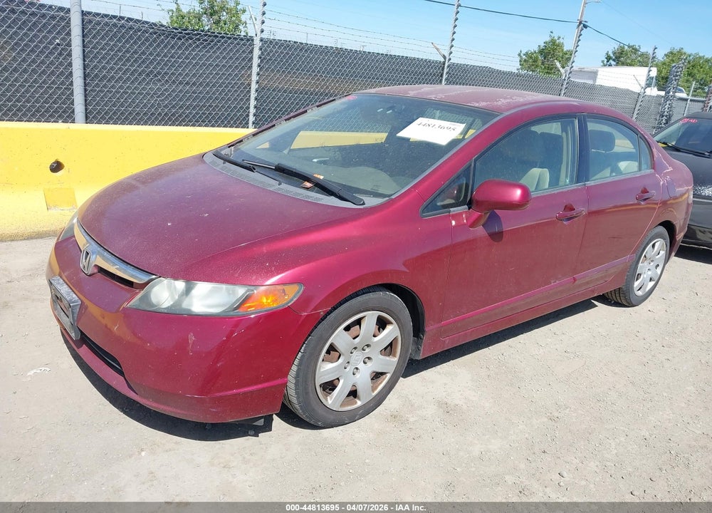 2007 HONDA CIVIC LX VIN: 2HGFA16567H513857