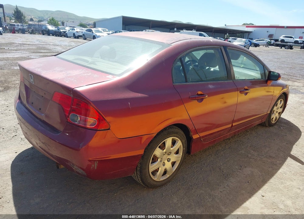 2007 HONDA CIVIC LX VIN: 2HGFA16567H513857