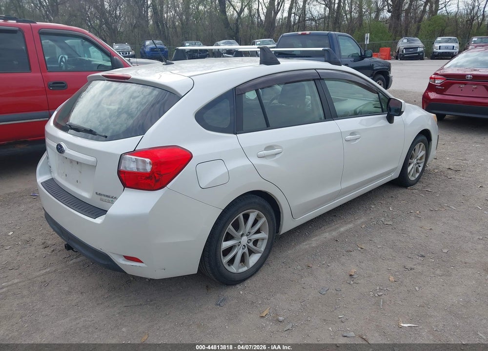 2014 SUBARU IMPREZA 2.0I PREMIUM VIN: JF1GPAC63E8251996