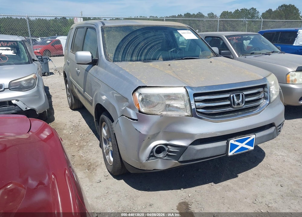 2013 HONDA PILOT EX-L VIN: 5FNYF3H55DB039824