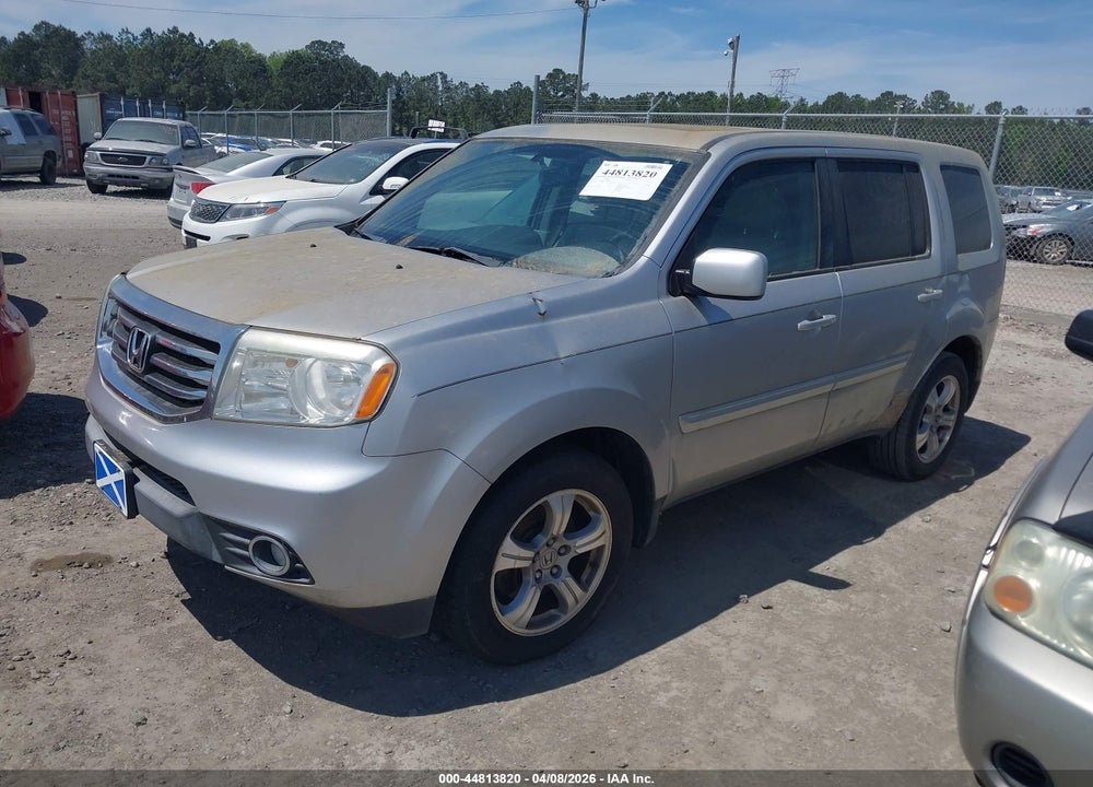 2013 HONDA PILOT EX-L VIN: 5FNYF3H55DB039824