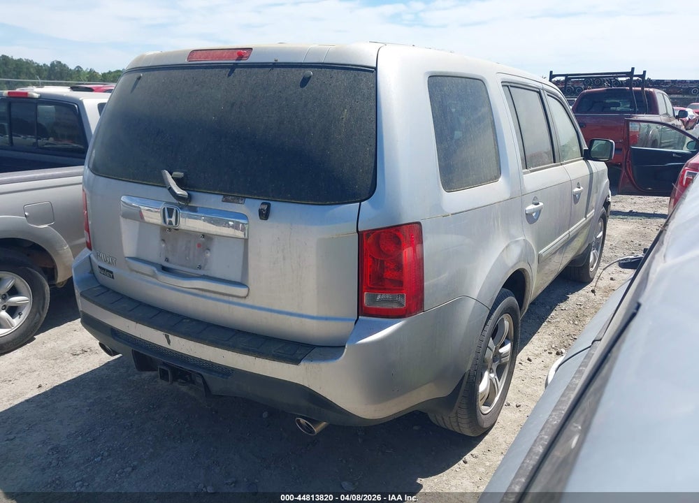 2013 HONDA PILOT EX-L VIN: 5FNYF3H55DB039824