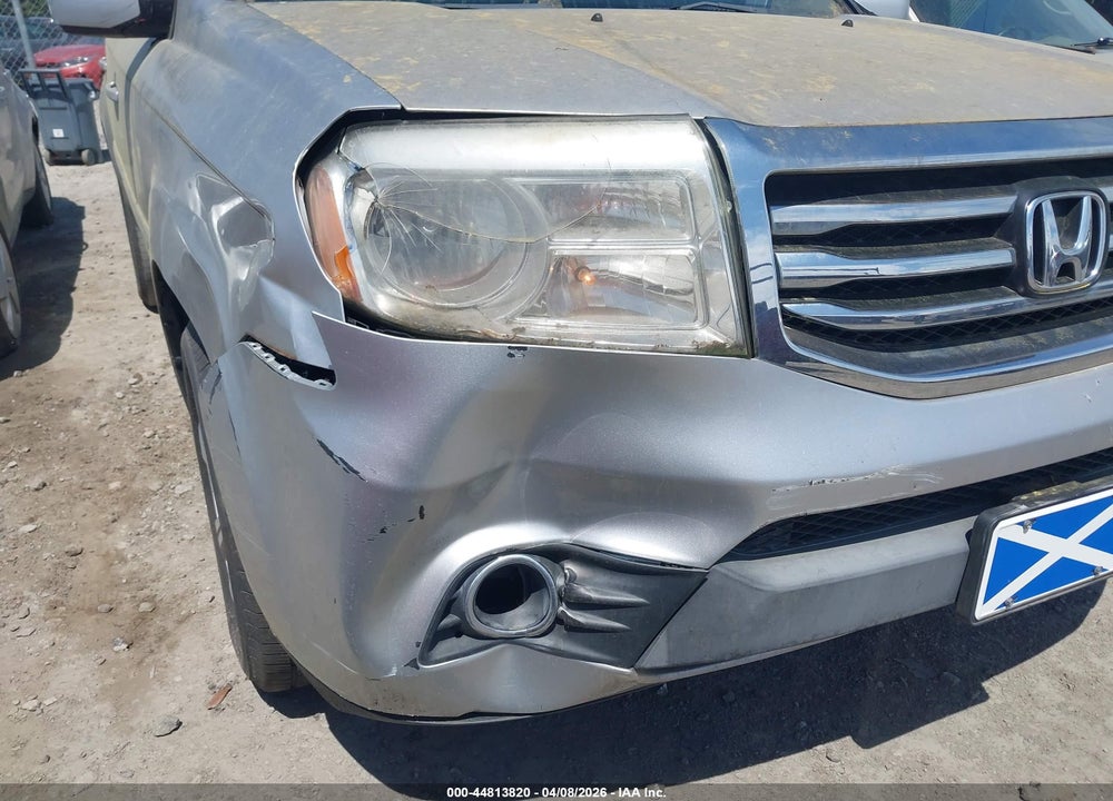 2013 HONDA PILOT EX-L VIN: 5FNYF3H55DB039824