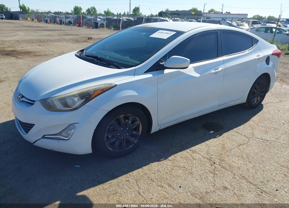2016 HYUNDAI ELANTRA SE VIN: 5NPDH4AE0GH670513