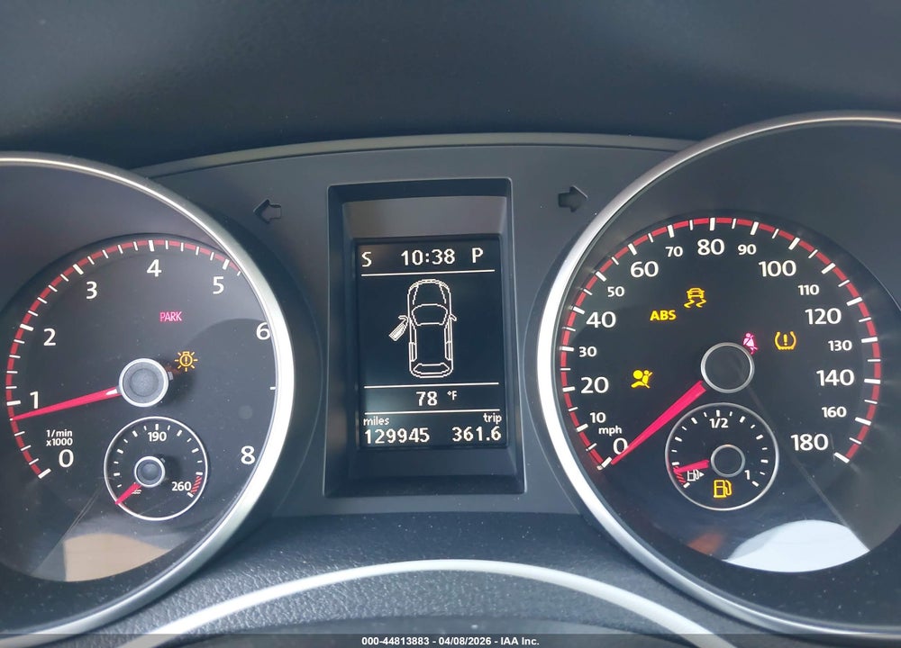 2012 VOLKSWAGEN GTI 4-DOOR VIN: WVWHD7AJ0CW124178