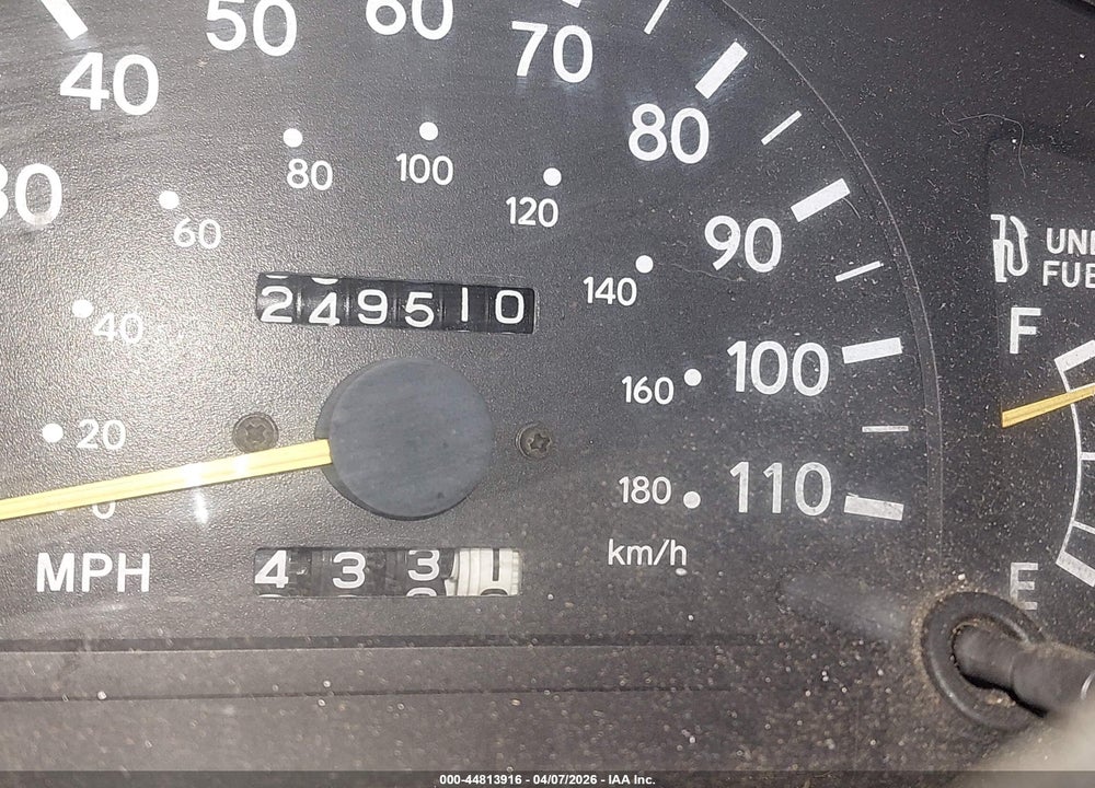 1996 TOYOTA TACOMA XTRACAB VIN: 4TAVN52N6TZ124217