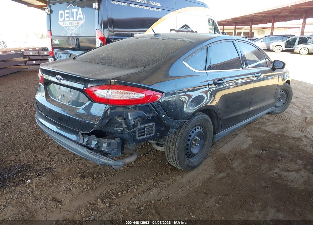 2014 FORD FUSION S VIN: 1FA6P0G73E5395106