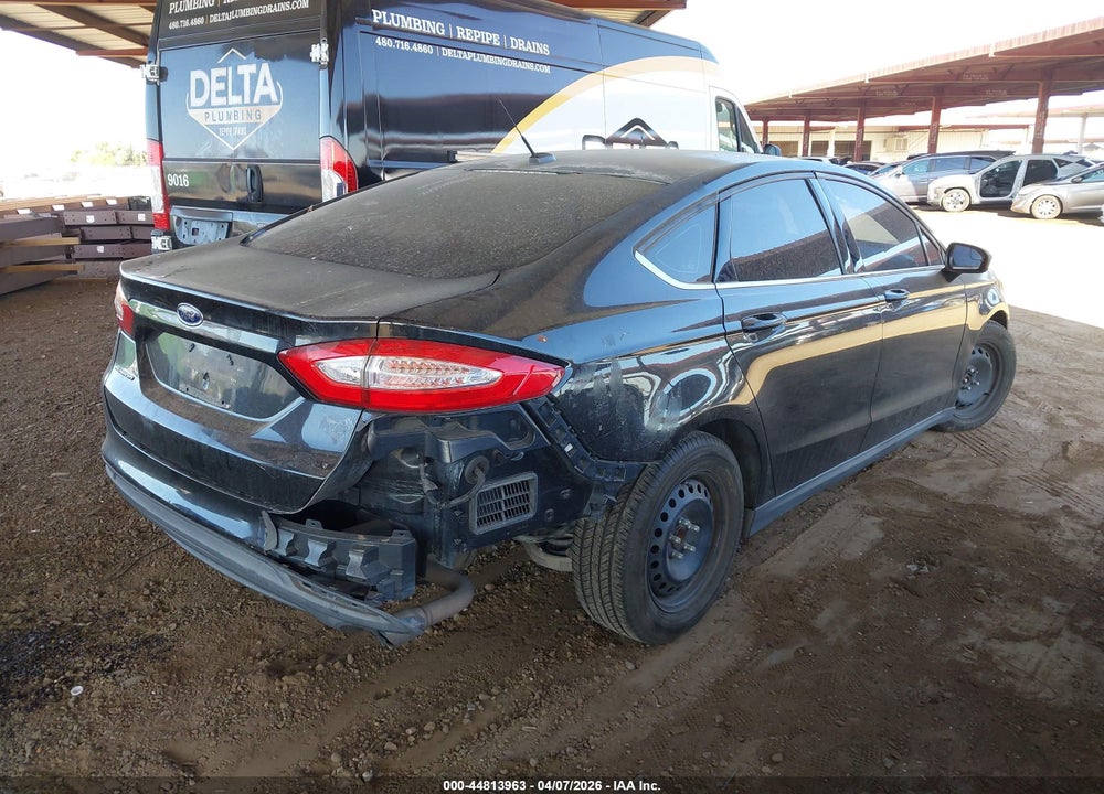2014 FORD FUSION S VIN: 1FA6P0G73E5395106