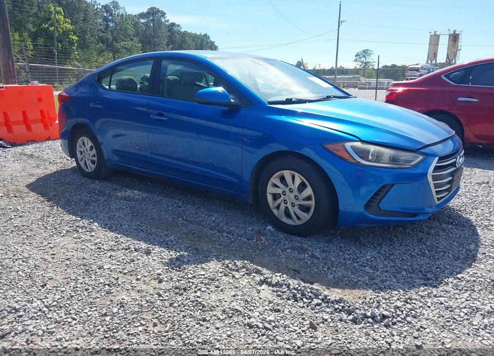 2017 HYUNDAI ELANTRA SE VIN: 5NPD74LF9HH184079