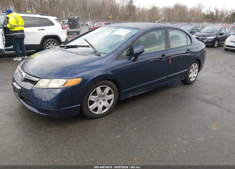 2007 HONDA CIVIC LX VIN: 1HGFA16537L004859