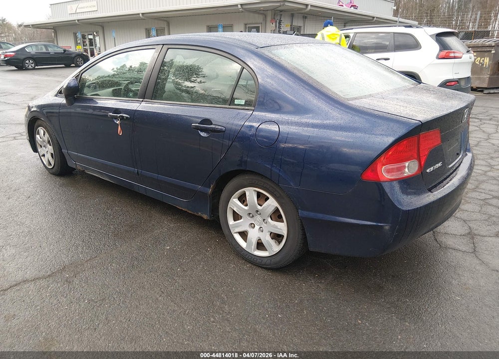 2007 HONDA CIVIC LX VIN: 1HGFA16537L004859