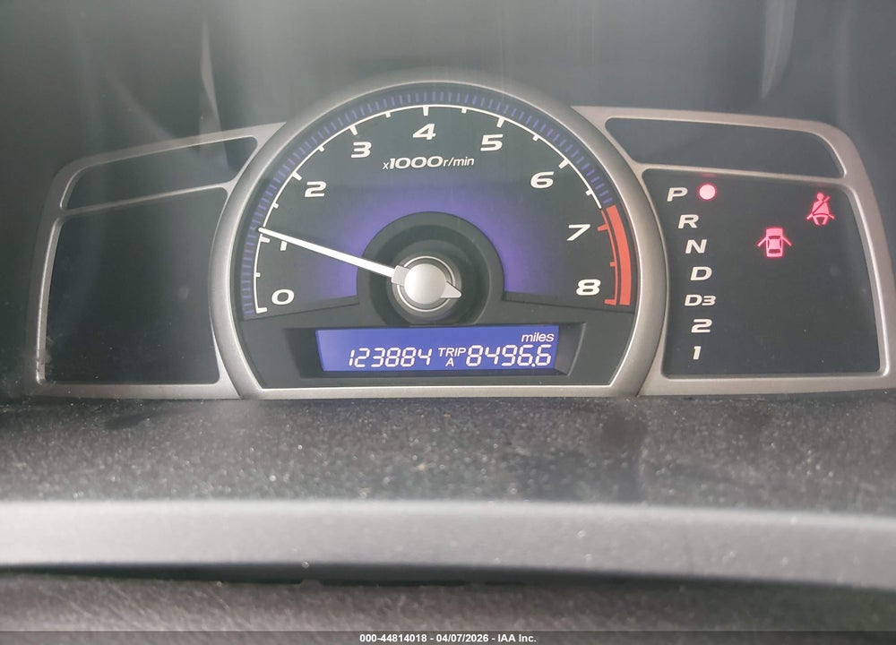 2007 HONDA CIVIC LX VIN: 1HGFA16537L004859