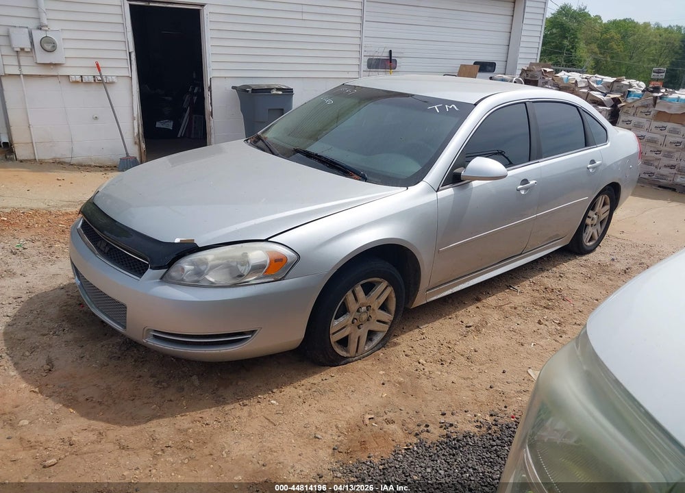 2012 CHEVROLET IMPALA LT VIN: 2G1WG5E38C1311828