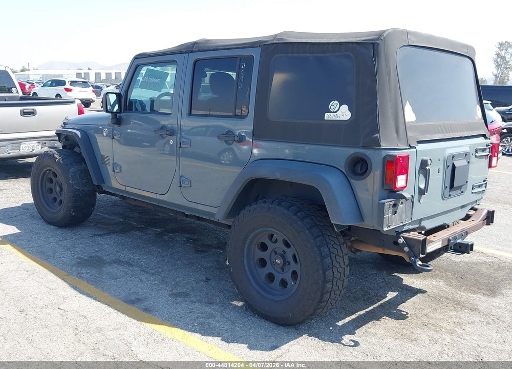 2015 JEEP WRANGLER UNLIMITED SPORT VIN: 1C4BJWDG9FL544343
