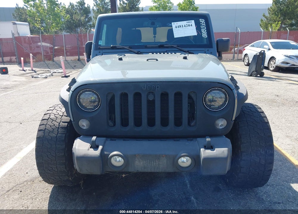 2015 JEEP WRANGLER UNLIMITED SPORT VIN: 1C4BJWDG9FL544343