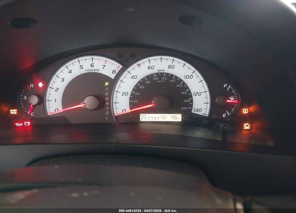 2007 TOYOTA CAMRY SE VIN: 4T1BE46K47U007543