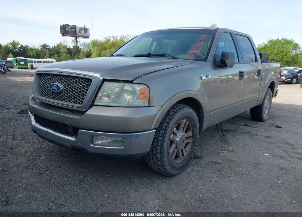2005 FORD F-150 LARIAT/XLT VIN: 1FTPW12585FA73519