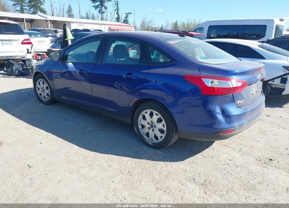 2012 FORD FOCUS SE VIN: 1FAHP3F2XCL470134