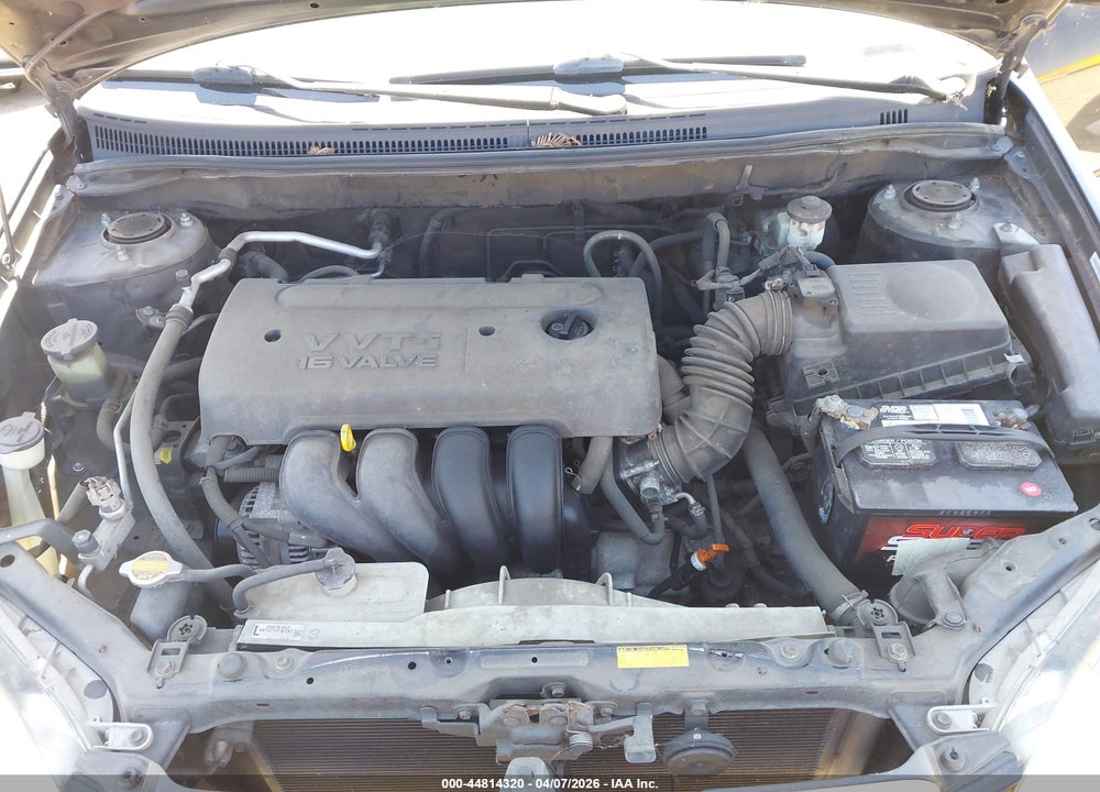 2008 TOYOTA COROLLA S VIN: 1NXBR32EX8Z999655