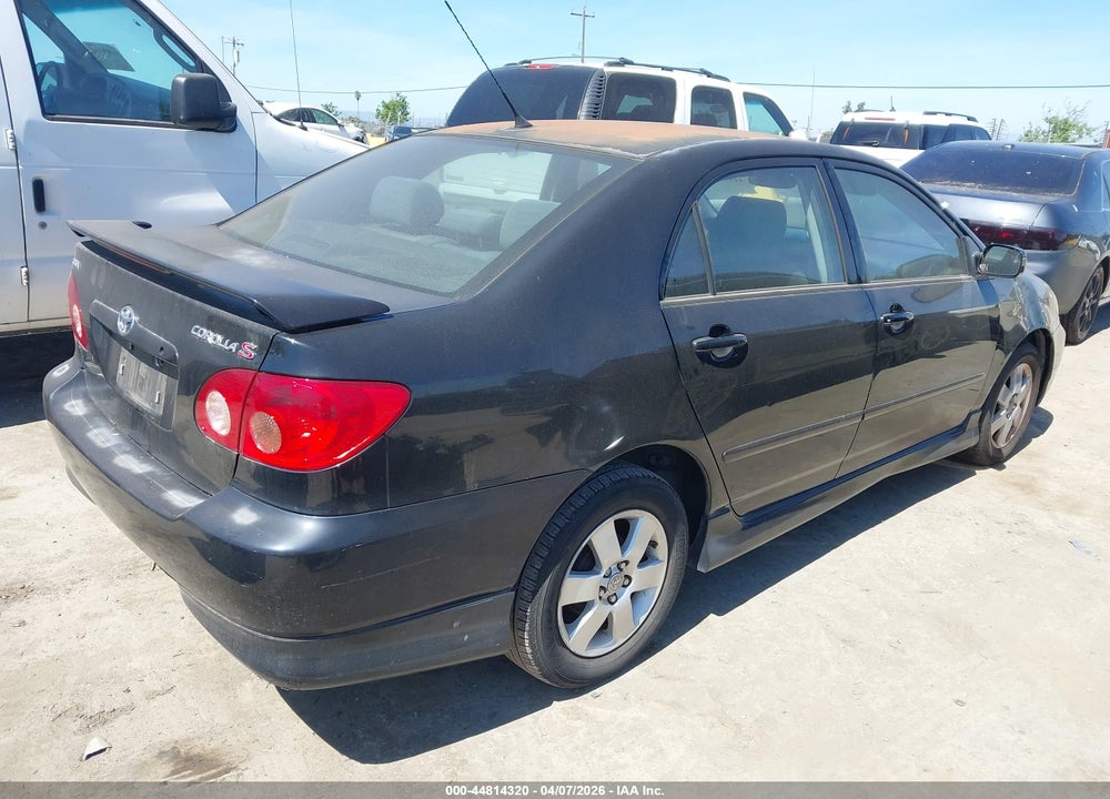 2008 TOYOTA COROLLA S VIN: 1NXBR32EX8Z999655