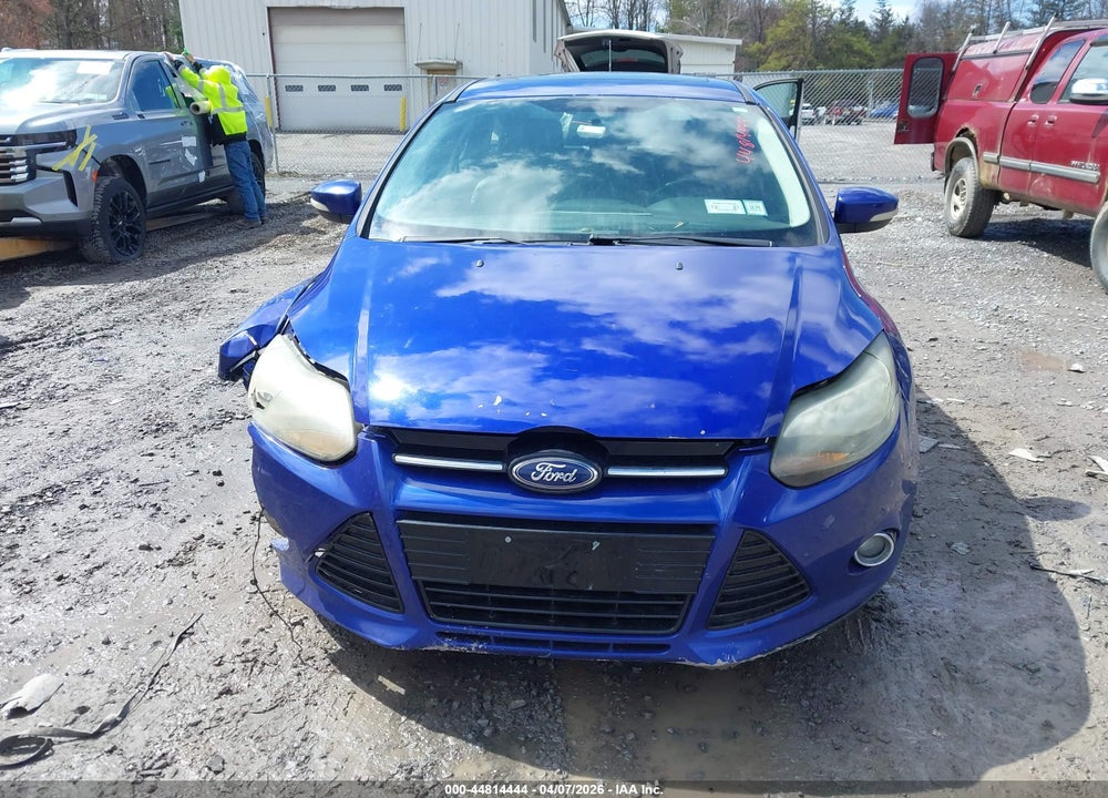 2013 FORD FOCUS TITANIUM VIN: 1FADP3N24DL136604