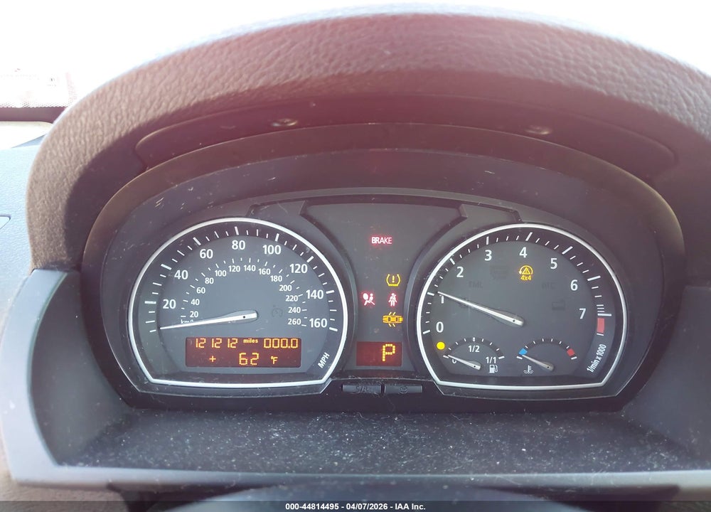 2007 BMW X3 3.0SI VIN: WBXPC93437WF08937