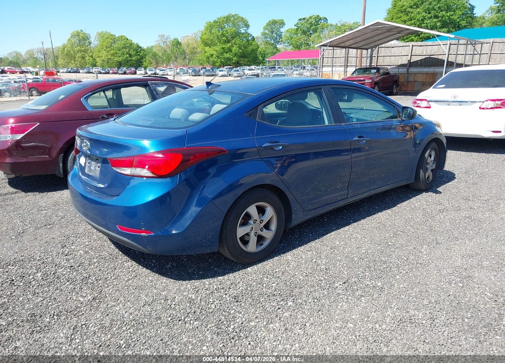 2015 HYUNDAI ELANTRA SE VIN: KMHDH4AE7FU321316