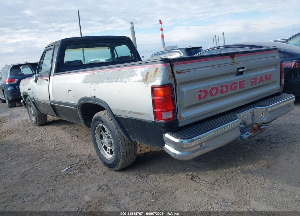 1991 DODGE D-SERIES D150 VIN: 1B7GE16Y5MS221977