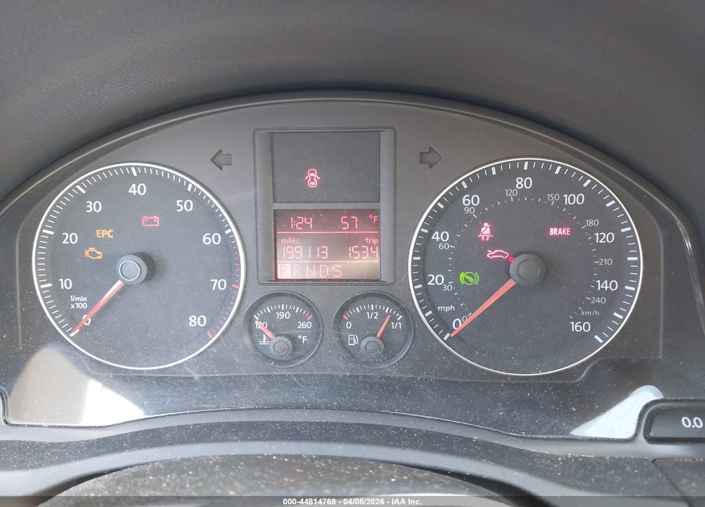2008 VOLKSWAGEN JETTA SE VIN: 3VWRM71K38M124354