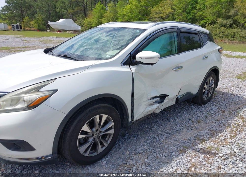 2015 NISSAN MURANO SL VIN: 5N1AZ2MG8FN265544