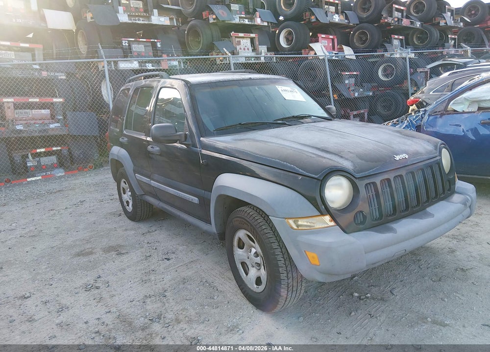 2006 JEEP LIBERTY SPORT VIN: 1J4GK48K26W107153