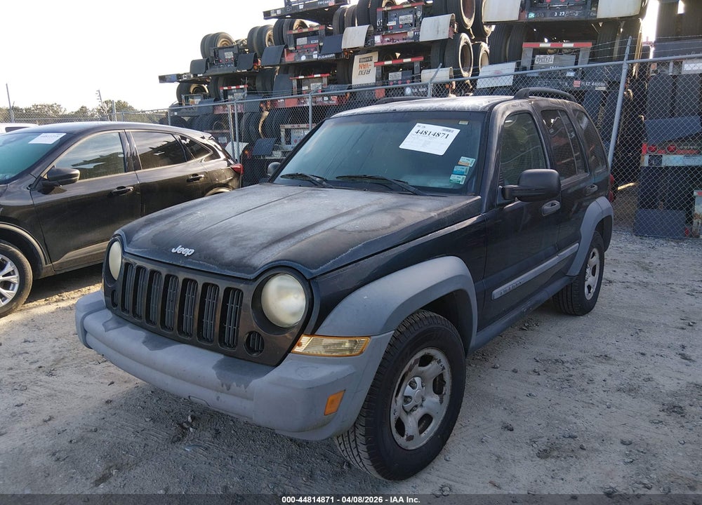2006 JEEP LIBERTY SPORT VIN: 1J4GK48K26W107153