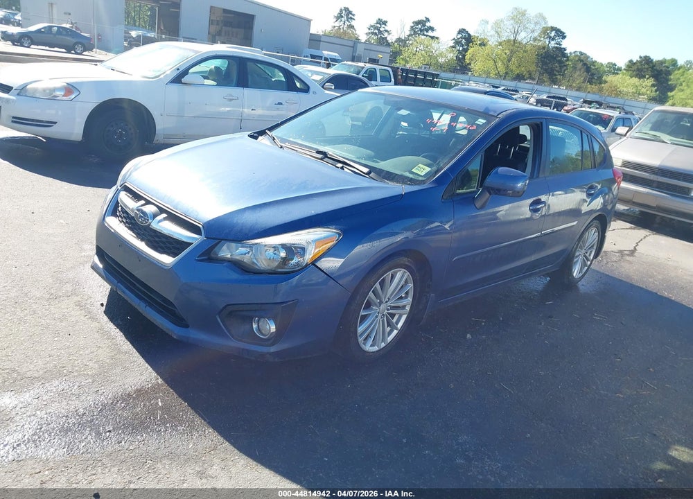 2012 SUBARU IMPREZA 2.0I PREMIUM VIN: JF1GPAD63CH228522