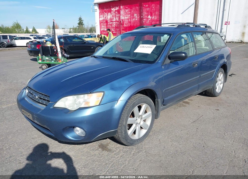 2007 SUBARU OUTBACK 2.5I VIN: 4S4BP61C777336404