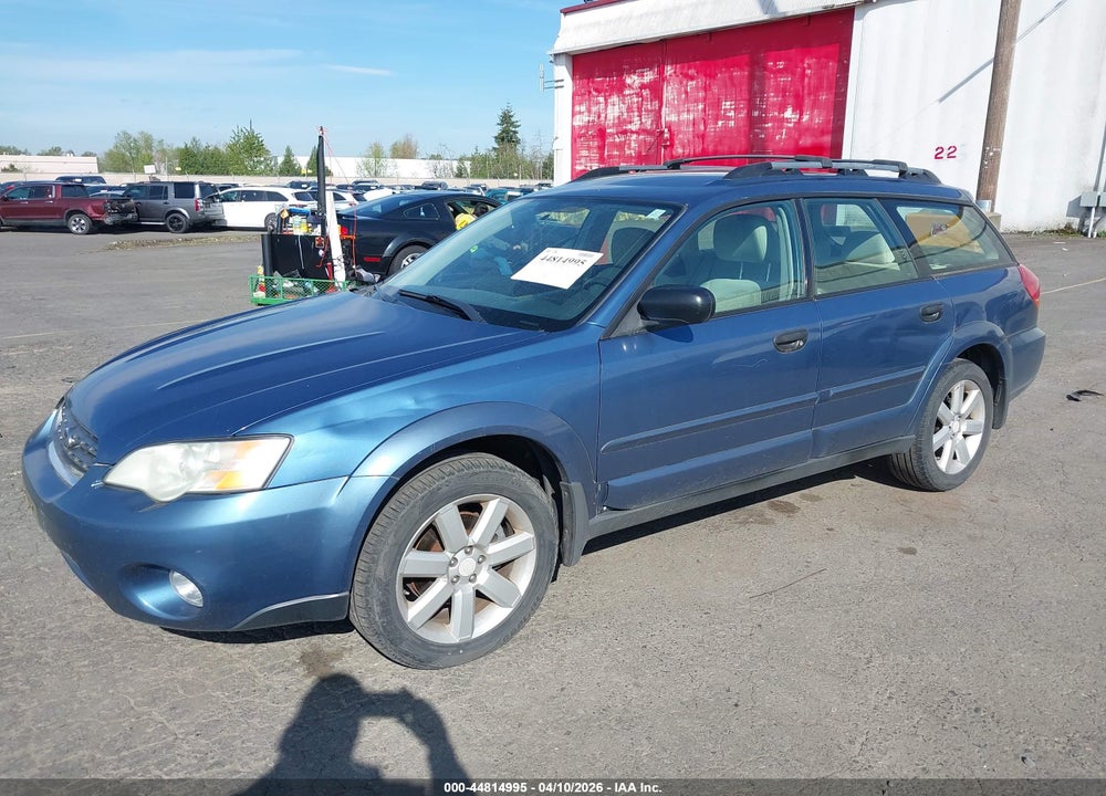 2007 SUBARU OUTBACK 2.5I VIN: 4S4BP61C777336404