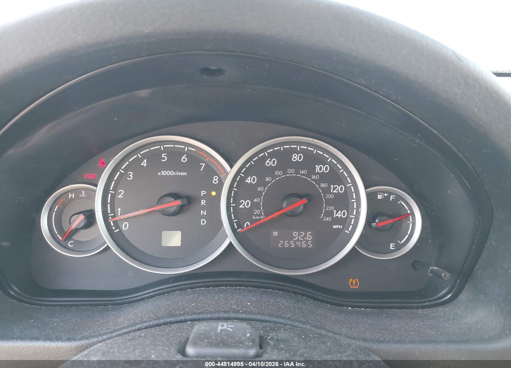 2007 SUBARU OUTBACK 2.5I VIN: 4S4BP61C777336404