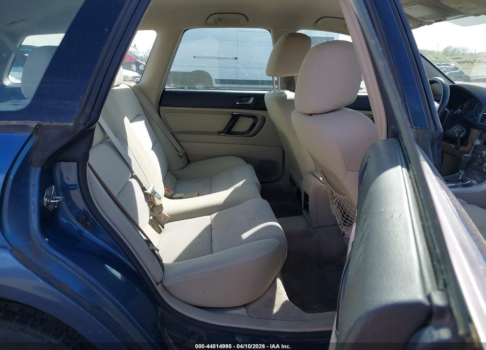 2007 SUBARU OUTBACK 2.5I VIN: 4S4BP61C777336404