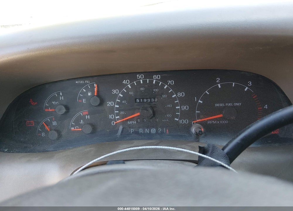 1999 FORD F-250 LARIAT/XL/XLT VIN: 1FTNX21F2XED67303