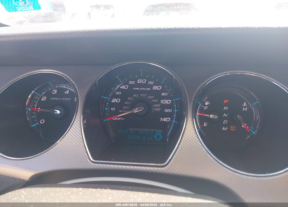 2010 FORD TAURUS SHO VIN: 1FAHP2KT7AG151577