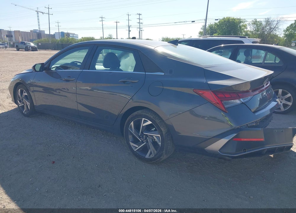 2025 HYUNDAI ELANTRA LIMITED VIN: KMHLP4DG7SU053132