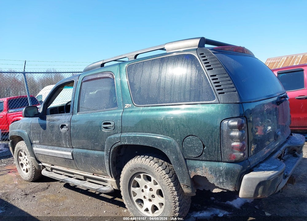 2004 CHEVROLET TAHOE Z71 VIN: 1GNEK13T14R269418