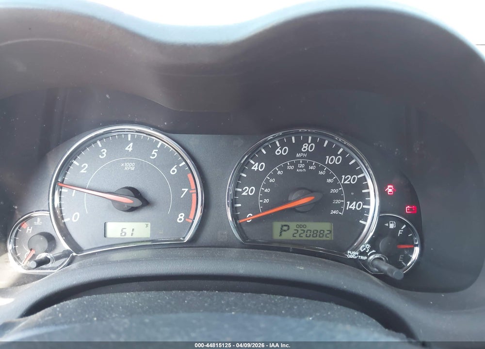 2011 TOYOTA COROLLA S VIN: 2T1BU4EE2BC709384