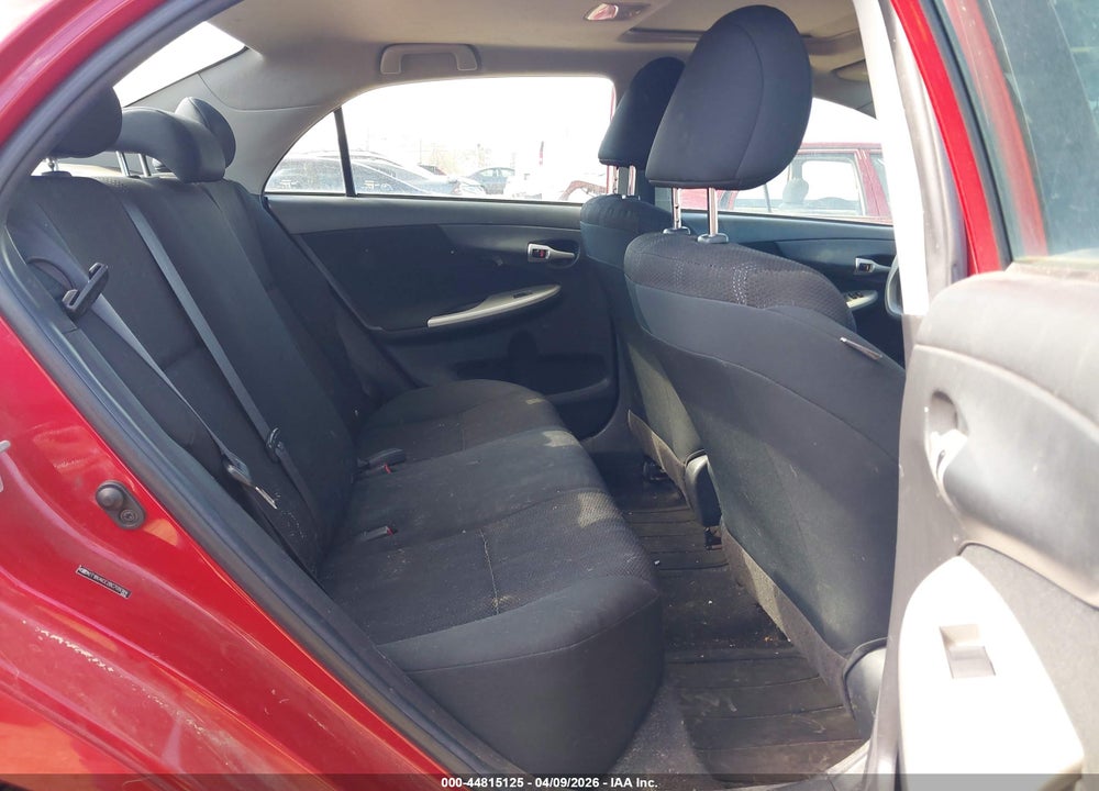 2011 TOYOTA COROLLA S VIN: 2T1BU4EE2BC709384